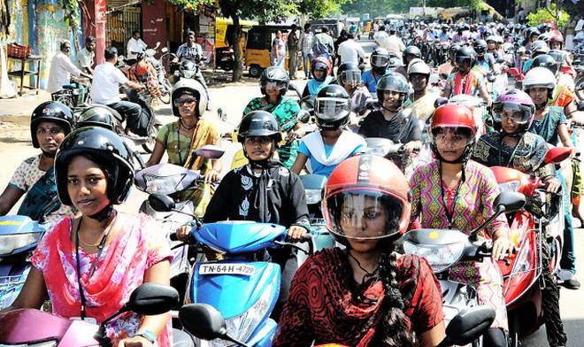 helmet rally banda