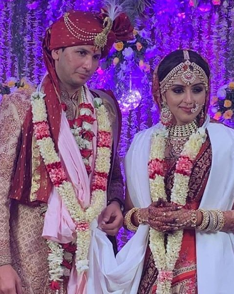 आरती छाबरिया ने विशारद बीडेसी से की मुंबई में शादी, देखिये तसवीरें