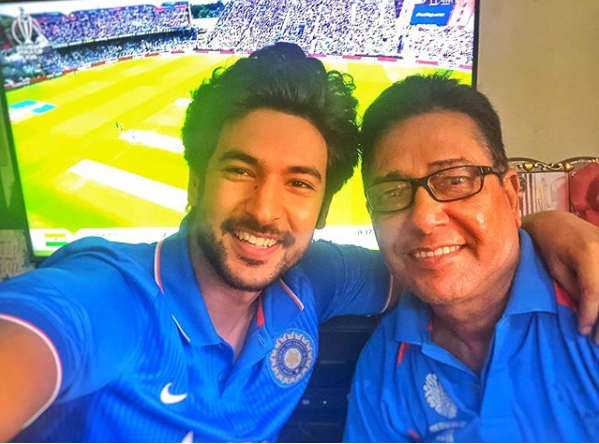 SHIVIN WITH FATHER