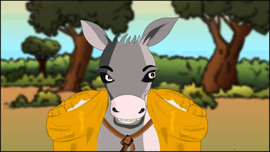 foolish donkey story in hindi