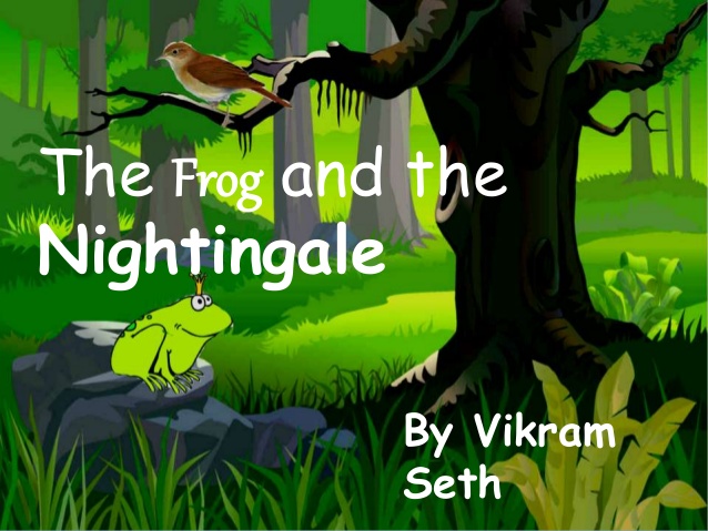 the frog and the nightingale summary in hindi