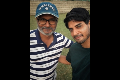 Actor Tahir Raj Bhasin and director Nitesh Tiwari.