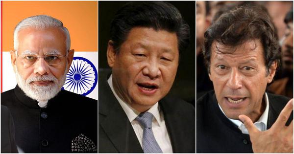 india, china and pakistan