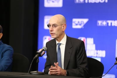 NBA Commissioner Adam Silver. (File Photo: IANS)