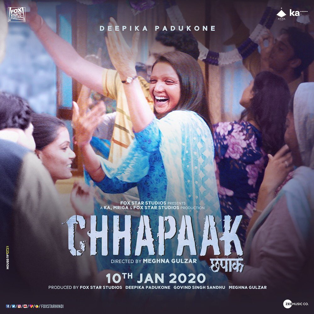 Chhapaak new poster relese