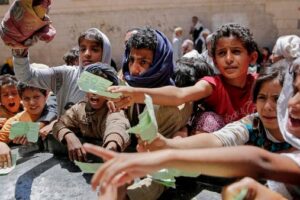 फंड्स की कमी के कारण यूएन फूड रिलीफ एजेंसी नहीं दे पायेगा यमन देश को प्रयाप्त खाना