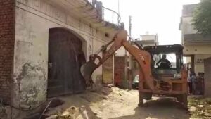 Bulldozer demolishes the properties of Accused in Kanpur and Saharanpur Riots