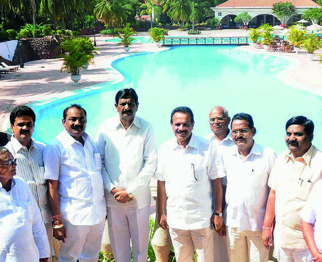 Karnataka is termed as Hub Of Resort Politics