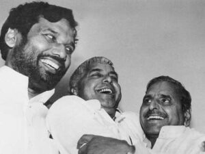 Mulayam Lalu & Ram Vilas Paswan Together