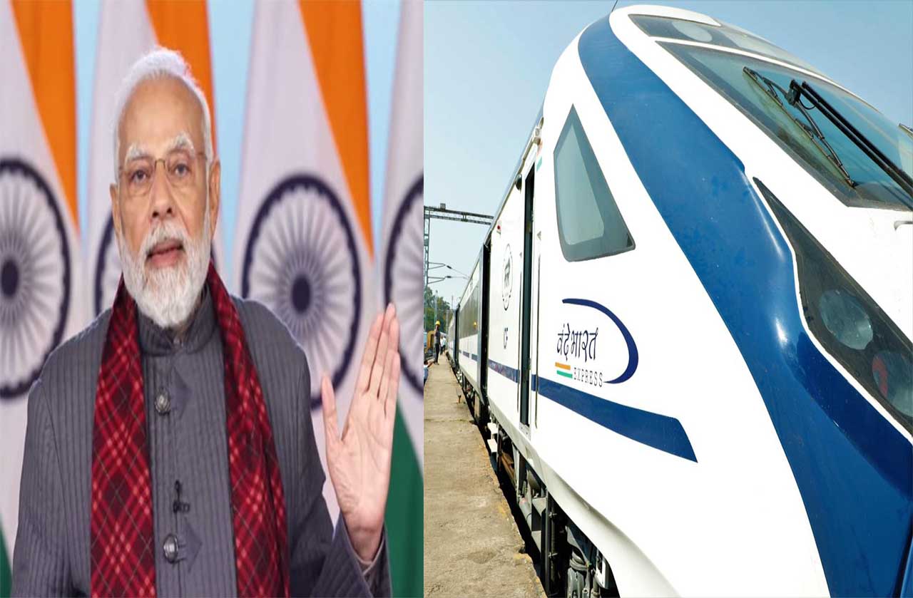पीएम मोदी सिकंदराबाद-विशाखापत्तनम वंदे भारत एक्सप्रेस ट्रेन की शुरुआत