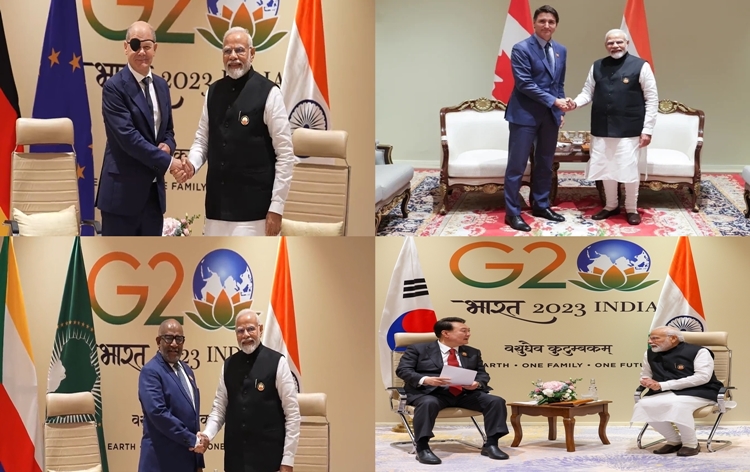 प्रधानमंत्री मोदी ने G20 शिखर सम्मेलन के sidelines पर कई देशों के नेताओं से की द्विपक्षीय बैठकें