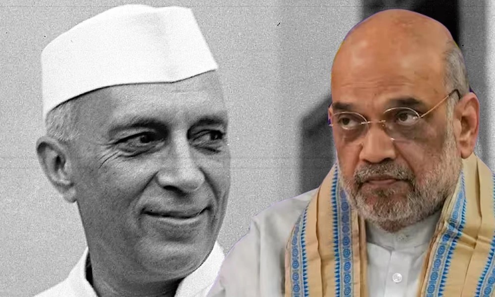 Nehru was responsible for Kashmir issue, says Amit shah