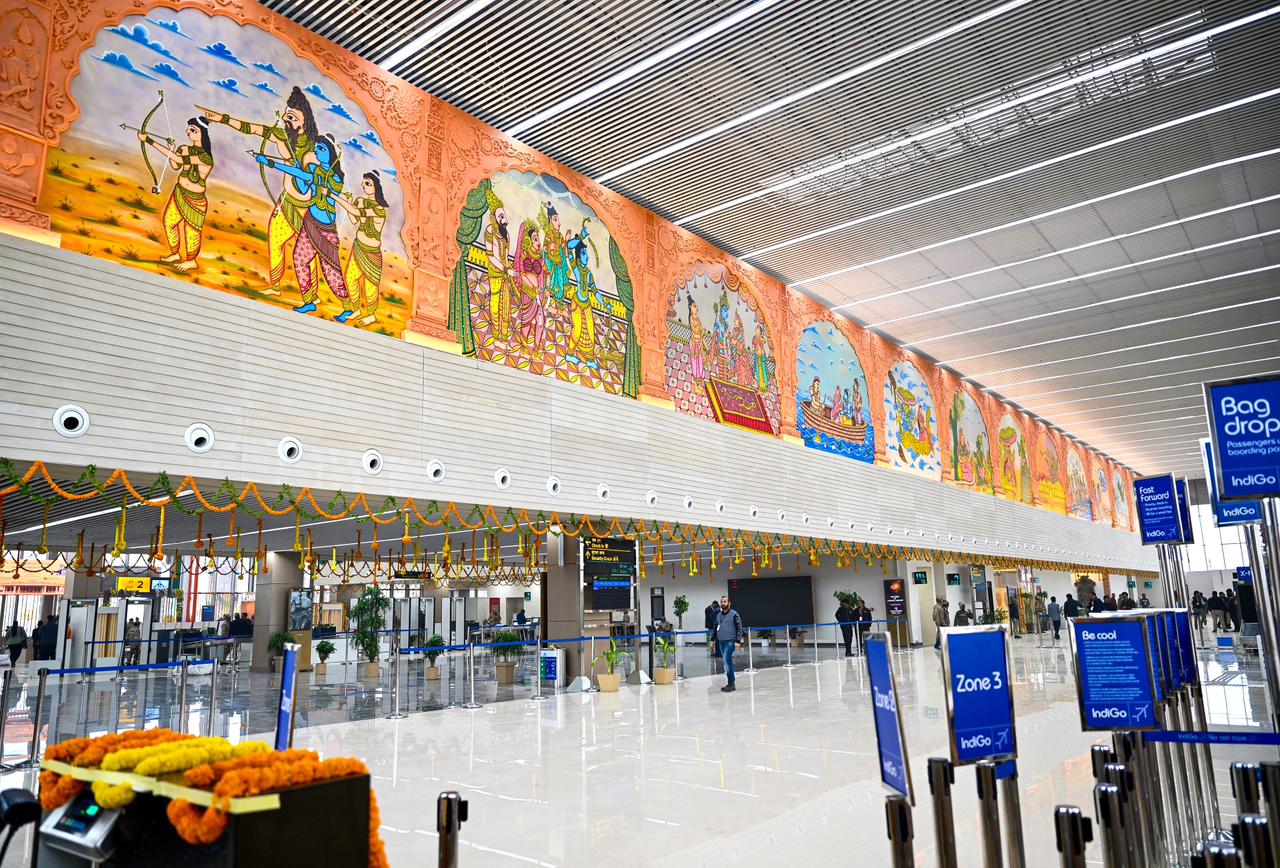 अयोध्या: महर्षि वाल्मिकी अंतर्राष्ट्रीय हवाई अड्डे का हुआ उद्घाटन