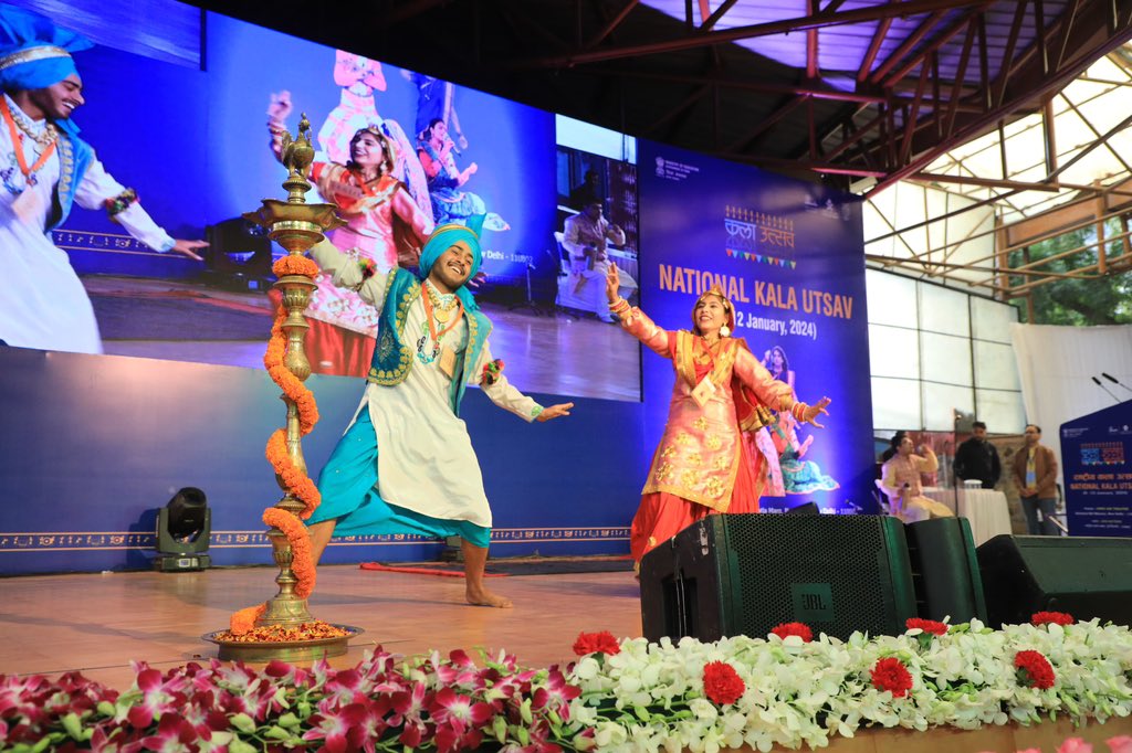 केंद्रीय मंत्री धर्मेंद्र प्रधान ने कला उत्सव 2023 का किया उद्घाटन